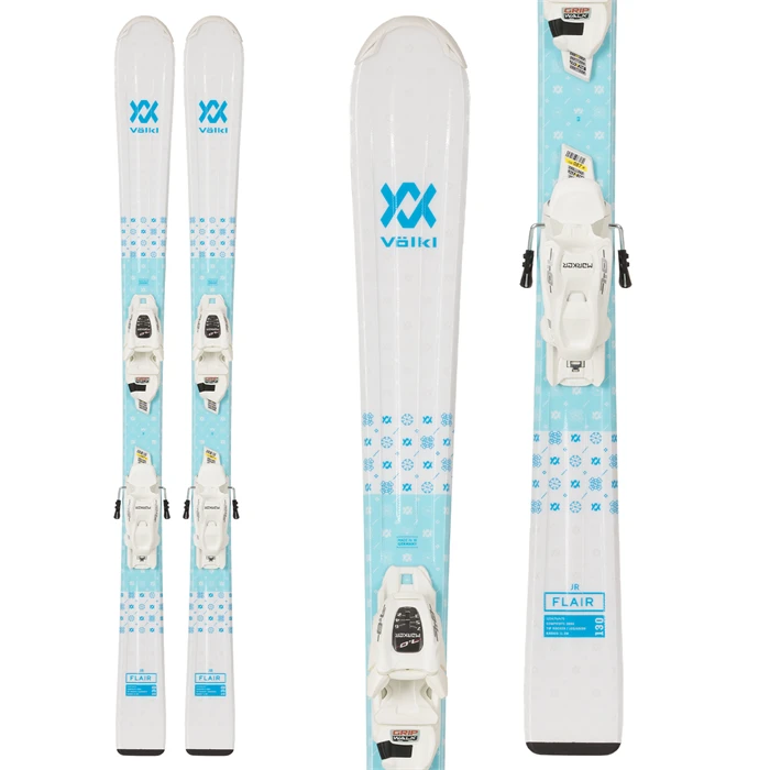 Völkl Völkl Flair Jr Skis + vMotion 7.0 GW Bindings - Kids' 2023 3 Völkl Völkl Flair Jr Skis + vMotion 7.0 GW Bindings - Kids' 2023